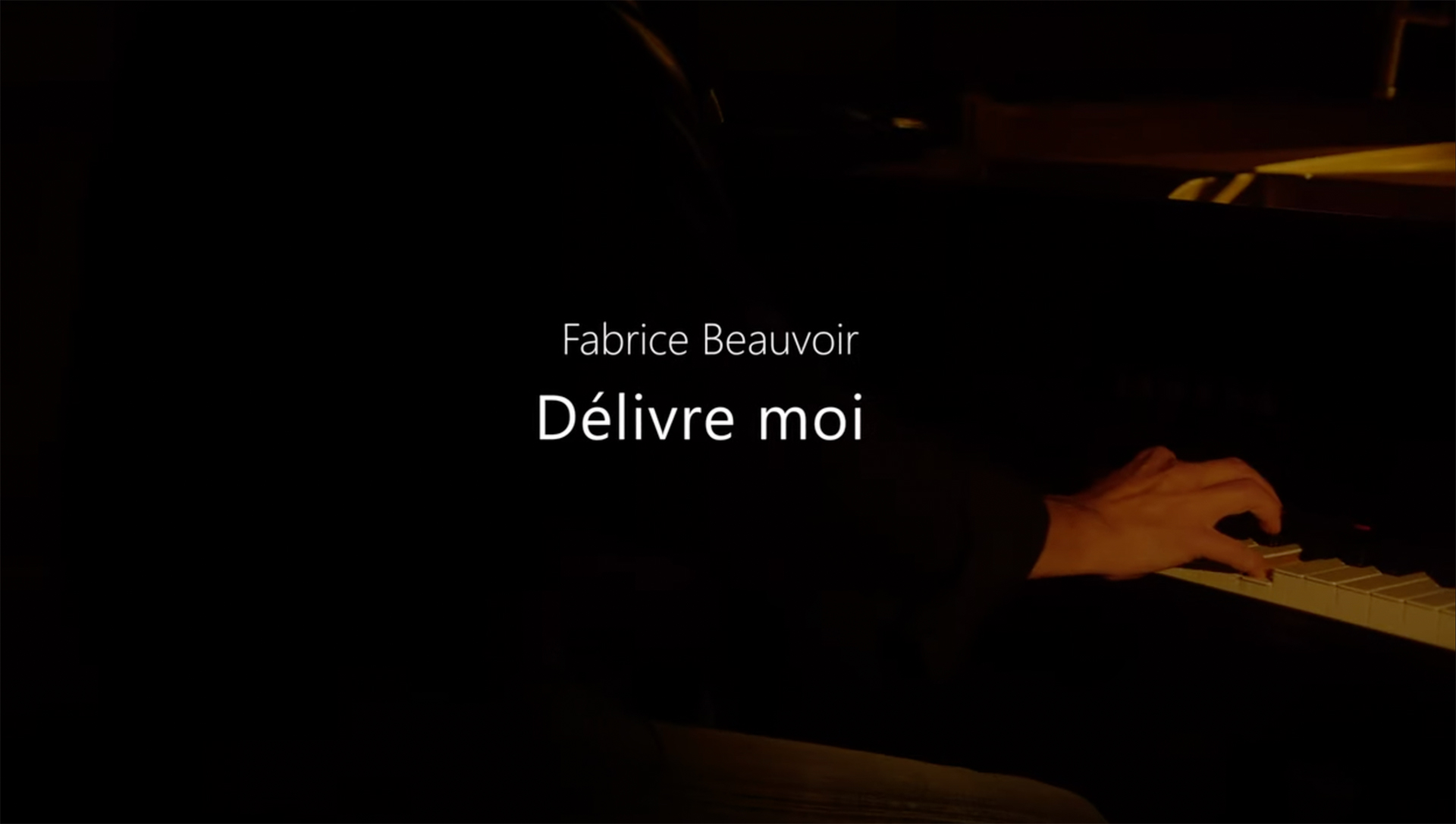 Image clip "Délivre-moi" Fabrice Beauvoir